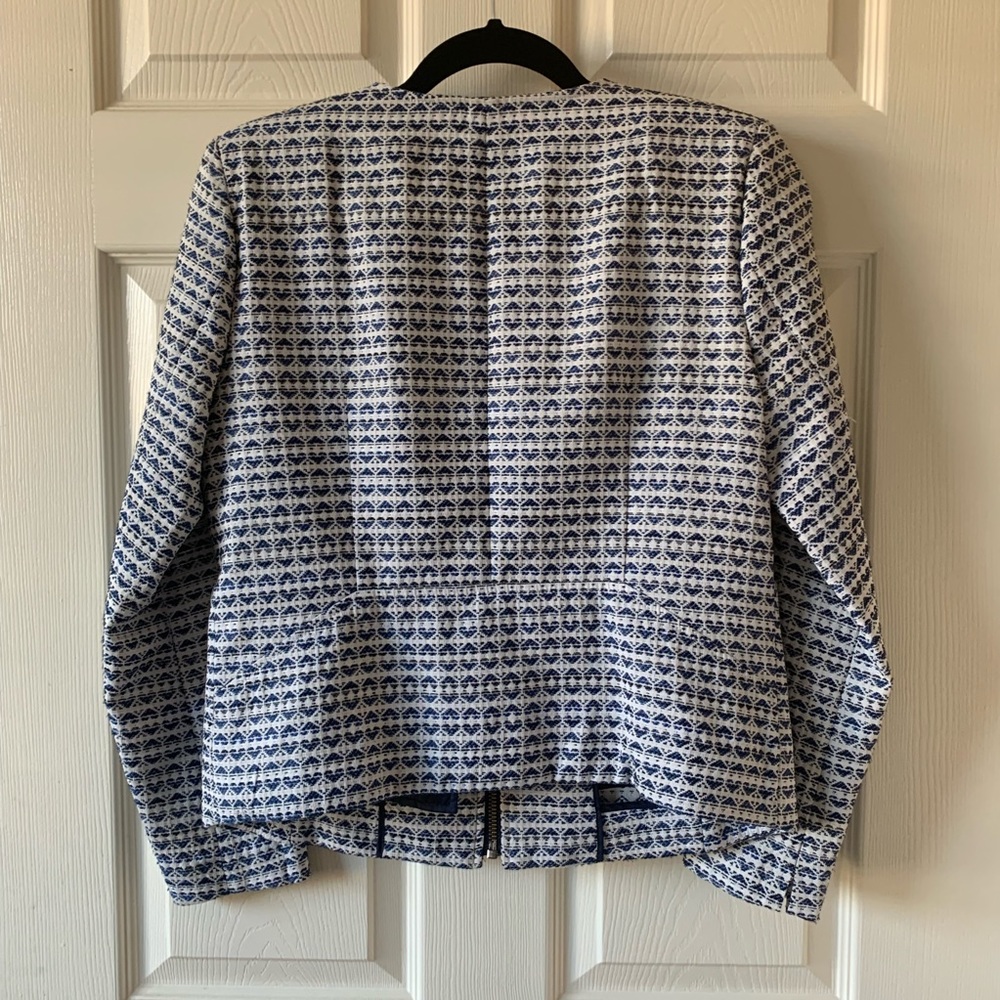 J. Crew Structured Zip Jacket - Picture 2 of 6